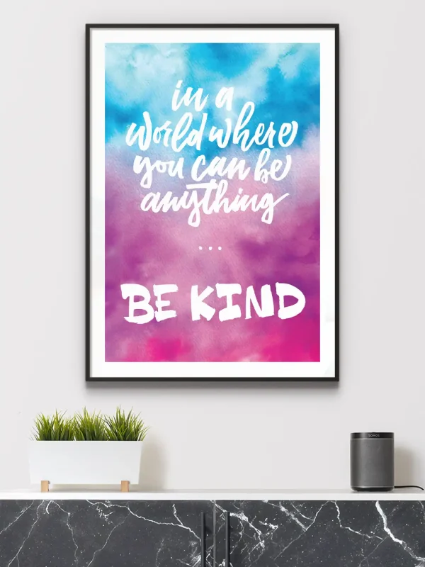 Be Kind Mockup