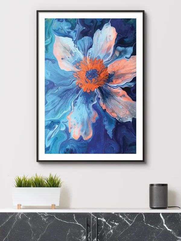 Blue Daisy Mockup