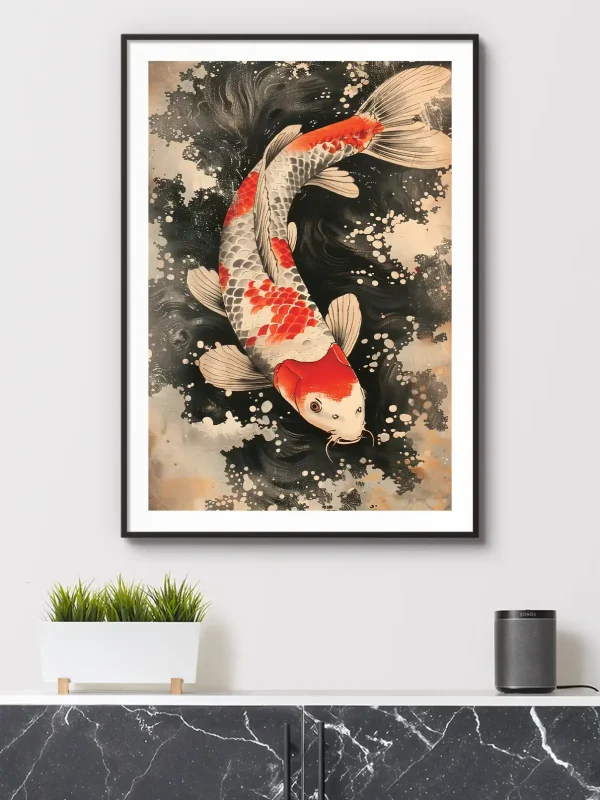 Calming Koi Mockup