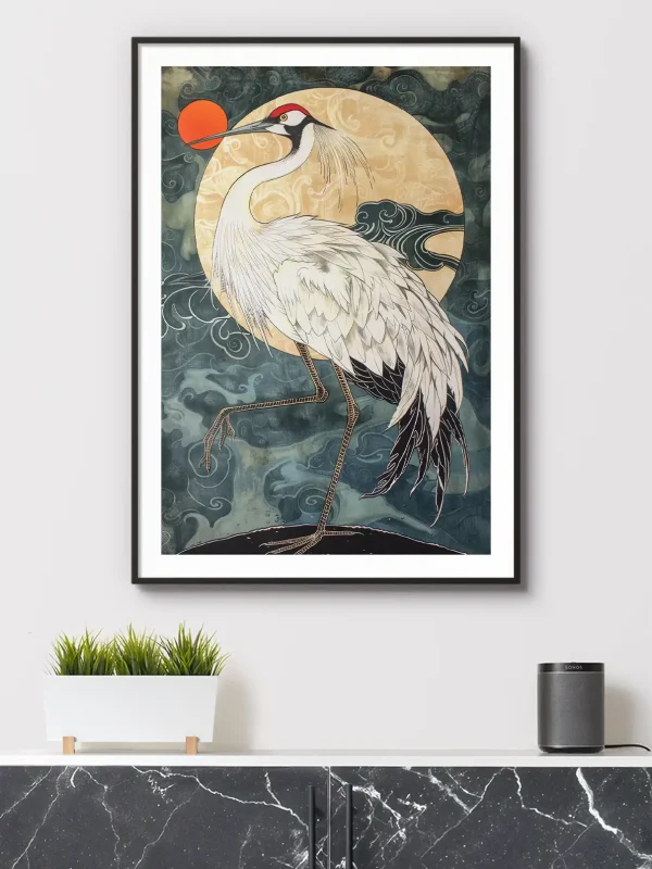 Cranes Elegance Mockup