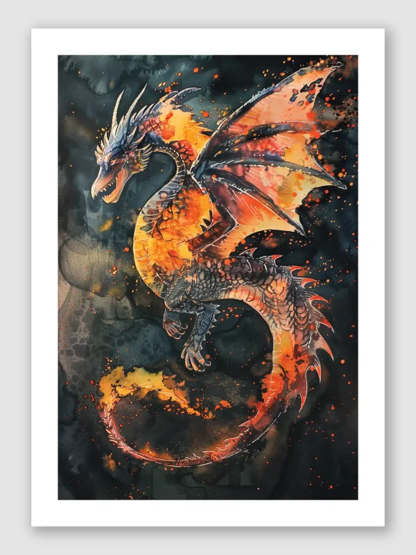 Dragon Unframed