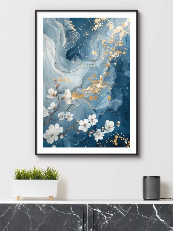 Floating Blossom Mockup