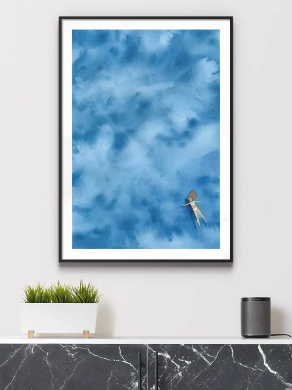 Floating Free Mockup