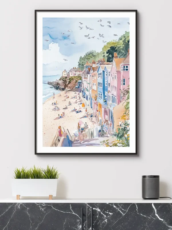 Gulls Overhead Mockup