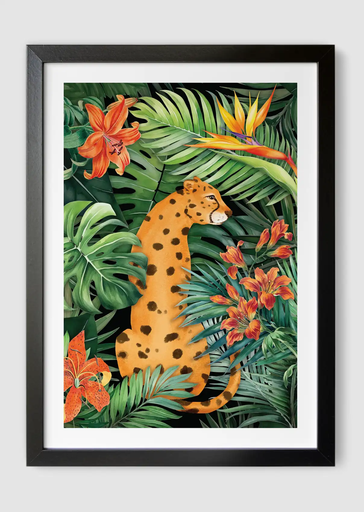 Jungle Cheetah Black