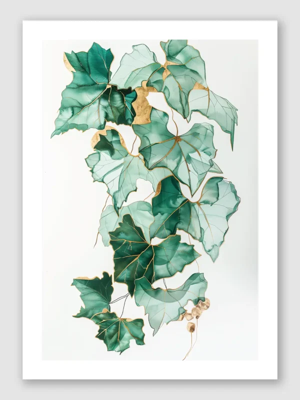 Kintsugi Ivy Unframed