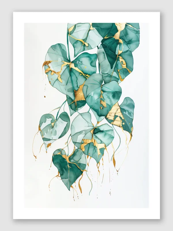 Kintsugi Pothos Unframed