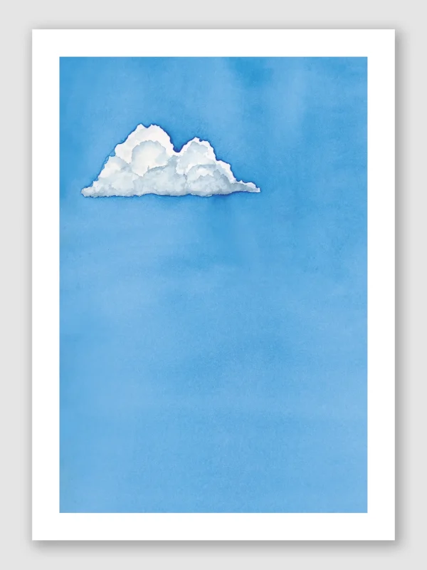 Summer Sky A2 3mm Bleed Unframed