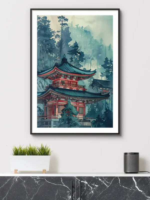 Tranquil Temple Mockup