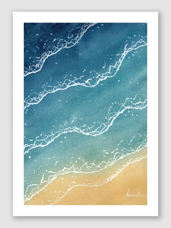 Tropical Paradise A2 3mm Bleed Unframed