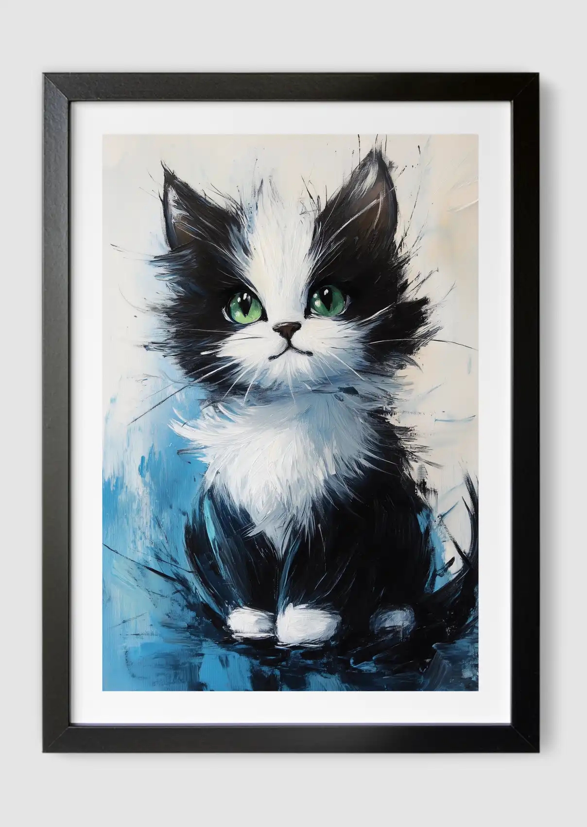 Tuxedo Kitten Black
