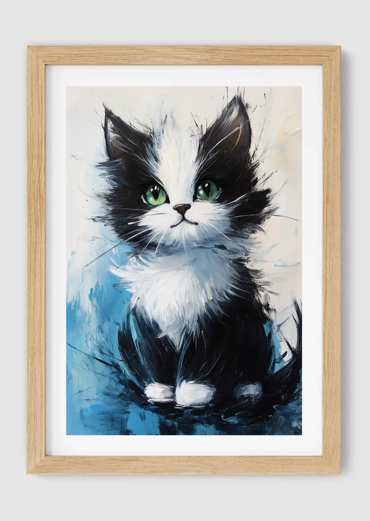 Tuxedo Kitten Oak