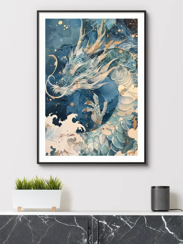 Water Dragon Mockup