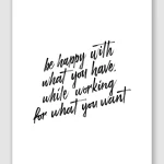 Work For What You Want