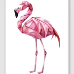 Origami Flamingo