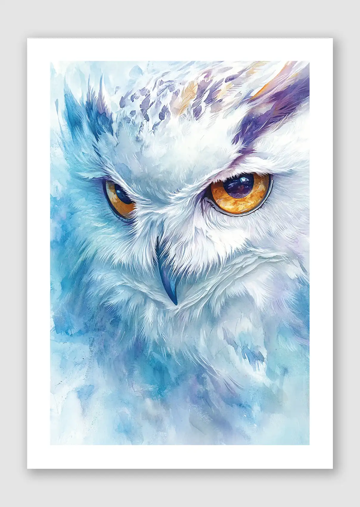 Glacier Eyes Unframed