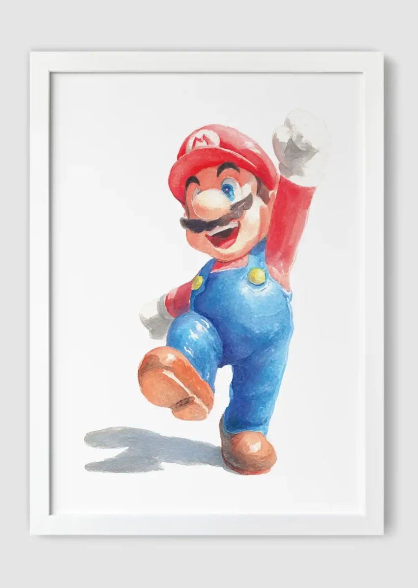 Mario - Happy Art Prints