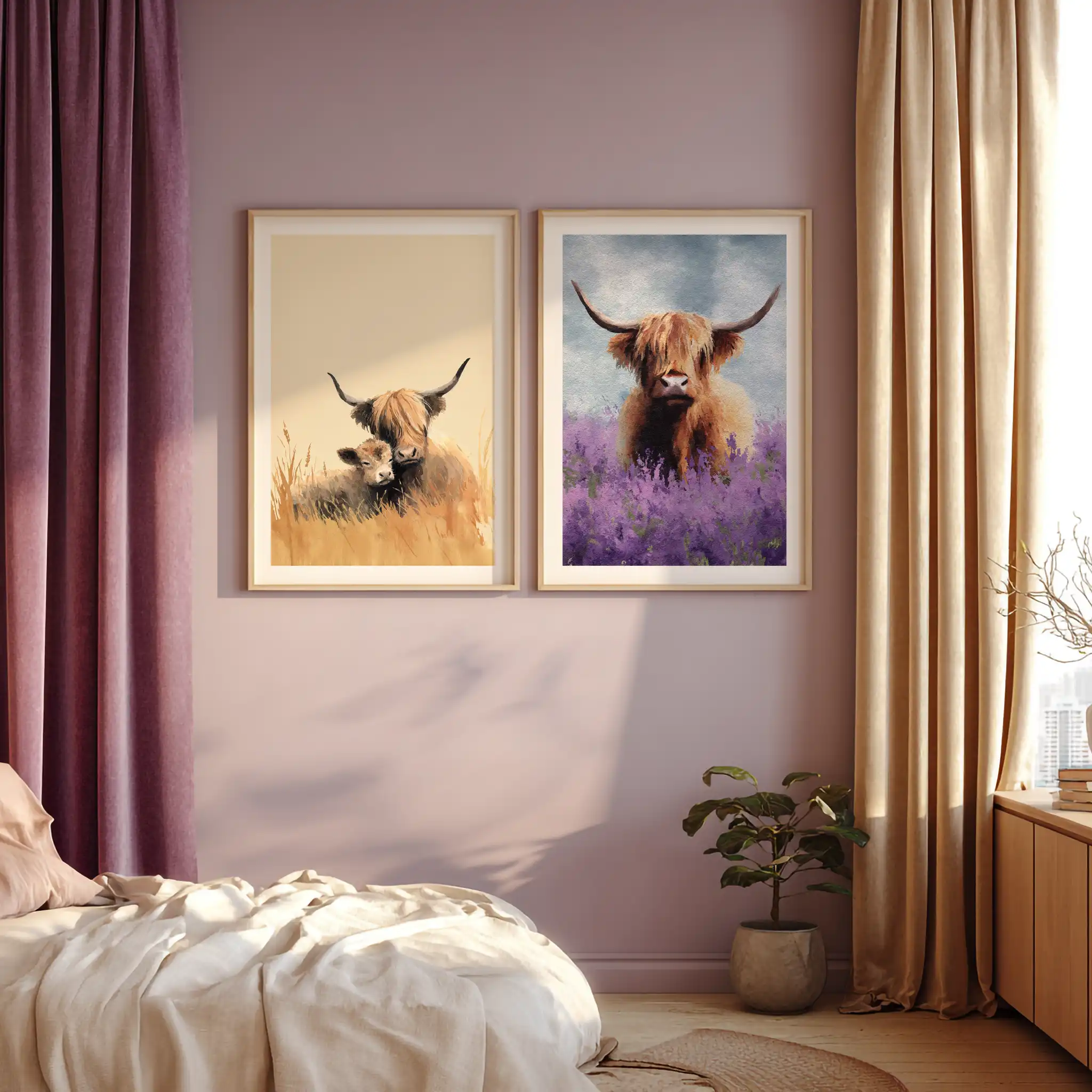 Tender Bond Lavender Fringe