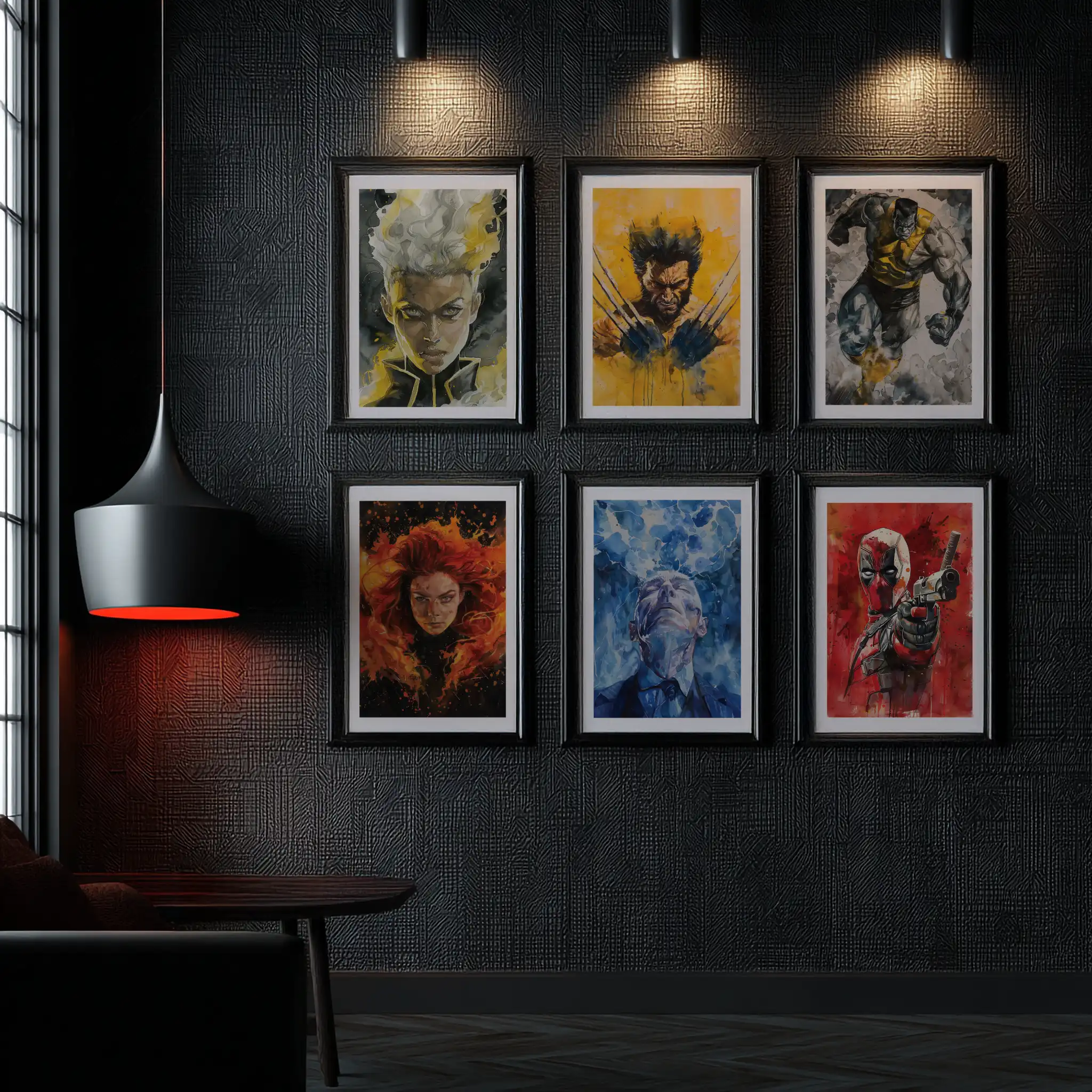 Storm Wolverine Colossus Jean Grey Professor X Deadpool